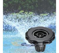Pompe à oxygène de bassin avec tige en céramique pour aération dans les bassins à poissons, piscines et jardins