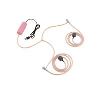 Pompe à oxygène de rechange pour aquarium - Aérateur d'air pour bassin - Accessoires d'oxygénation - Pièce de rechange - 2 tubes de pierres - Rose