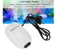 Pompe à Oxygène - ESTINK - Double Sortie - Silencieuse - 3W - Prise EU