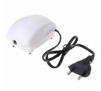 Pompe à Oxygène pour Aquarium 1, 8 L/Min Silencieuse Réglable | Tube de 2m et Deux Pierres à Air, Corps Abs Cuivre, pour Aquarium et Fish Tank, Blanc