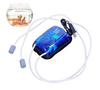 Pompe à oxygène pour aquarium - Matériau ABS, mousseur d'aquarium | Moteur à double trou de 15,2 cm à haute efficacité 300 g, aérateur enfichable ultra silencieux pour aquarium et environnement