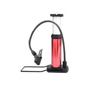 Pompe à Pédale Multifonctions Pression 100 PSI avec Flexible Noir / Rouge
