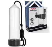 Pompe à pénis transparente et vibrante RX5: expérience intime ultime!, Largeur 50 mm, Longueur 230 mm, Rayon HOMME, Poids 0.000 Kg, Couleur Blanc