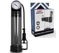 Pompe à pénis vibrant noir rx9