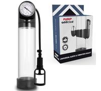 Pompe à pénis vibrant rx9 transparent