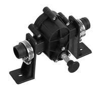 Pompe à Perceuse Portable Électrique pour Transfert D’eau, Usage Maison | Plastique Noir, Auto-amorçante et Économe, pour Irrigation Jardin et Petits Débordements Domestiques