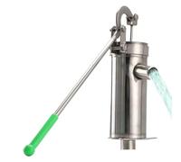 Pompe à pichet - Unité de pompe manuelle en plein air, outil d'extraction d'eau inoxydable | Éjecteur d'aspiration de tuyau de jardin, accessoire de la fontaine de la vanne de puits Hydyrator