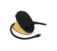 Vidaxl Pompe À Pied 21x29,5 Cm Pp Et Pe Gris Et Jaune