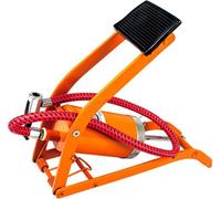 Pompe a pied 3 bars Maxi - PRECISION STEEL - Pour pneus auto, moto, vélo - valve presta - gonflage de ballons