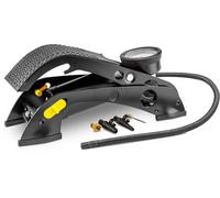 MICHELIN 009504 Pompe à Pied avec Manomètre Homologué - 7 Bars, Flexible 80 cm - Gonfleur Haute Pression pour Vélo, Moto, Auto, Ballon - Robuste, Précise, Facile à Utiliser
