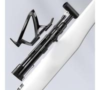 Pompe à pied haute pression pour vélo, 120 psi, pompe portable avec manomètre, convient pour les vélos de route et de montagne, design à double tête, compatible avec les valves françaises et
