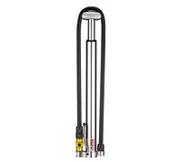 Lezyne Micro Floor Drive Hp Mini Pump Argenté 160 Psi Silver