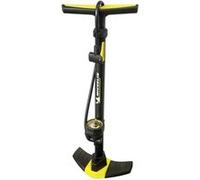 Pompe à pied Michelin Acier à manomètre Noir et Jaune Noir G
