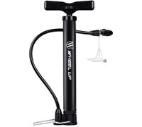 Pompe à Pied Portable réversible Automatique Presta et Schrader, Pompe à air pour vélo 120 psi avec Aiguille à 120 psi