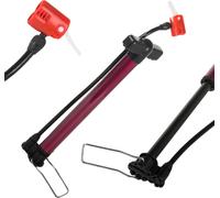 Pompe à pied pour vélo en aluminium avec tuyau Pompe à main légère