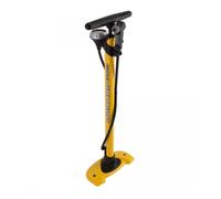 Pompe À Pied Super Prestige Pedros Jaune Double Valve Presta/Schrader 160PSI