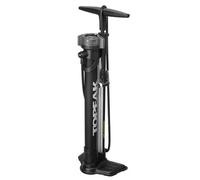 Topeak Pompe à pied JoeBlow Booster – 160 psi (11 bar) – Noir – 74 x 25 x 18,5 cm