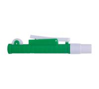 Pompe à Pipette de Précision 10000 Μl en Plastique Vert | Réglage Fin du Volume, Prise en Main Ergonomique, Entretien Facile, pour Biologie Moléculaire et Recherche