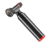 Pompe à Pneu pour vélo - Pompe à Pneu Noire avec manomètre | Main pour vélos Polyvalents pneus de vélo | Pompes à Air portatives à Main pour pneus de Route