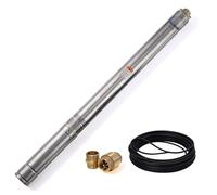 Pompe A Puits Profonds 3,5 Pouces de 1100W 6000 L / Hauteur 9,1 BAR, Citerne