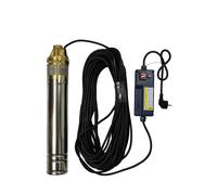 Pompe A Puits Profonds 4 Pouces CS 4 Skm 150 Avec 30m Câble, 1,1 Kw, 2600 L/H ,