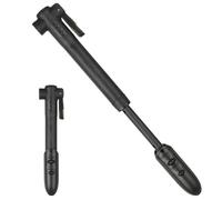 Pompe à rampe portable - Cadre 100 PSI - Gonflage de vélo - Montage sur cadre - Pompe à air pour vélo, vélo électrique, vélo de route