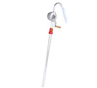 Pompe à rotative à manivelle - Pompe à Tambour à manivelle - Pompe à Carburant Manuelle rotative - en Alliage d'aluminium - Pompe à Manuelle détachable - 124 cm