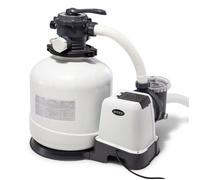 Pompe à sable - INTEX - 10m3/h - Filtre à sable - Electrique - Blanc