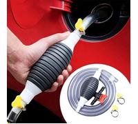 Pompe à Siphon Manuelle - Pompe de Transfert & Transvasement Carburant Grande Taille Résistante au Produits Chimiques 2m