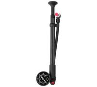 Pompe à Suspension vélo 300 PSI, Pompe Haute Pression pour Amortisseur avec manomètre, Alliage d'aluminium, Valve de Purge, 9,8 in / 250 mm pour Fourche Avant et Suspension arrière