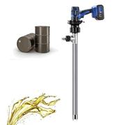Pompe à Tambour électrique sans fil pour baril de pétrole, transfert à grande vitesse de 90 à 150 l/min, solution portable et enfichable pour la gestion des liquides