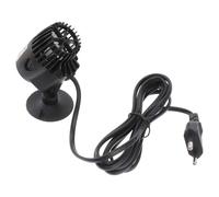 Pompe à Vagues pour Aquarium Silencieuse Rotative Ventouse | Abs Noir, Couvre Filtre Inclus, Circulation 360 Degrés, Propulseur Puissant
