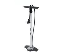Pompe À Vélo Avec Manomètre Gonfleur À Main Universel Blanc 11 BAR