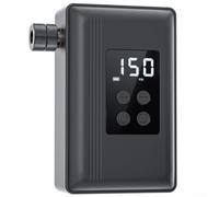 Pompe à vélo électrique portable haute pression - Compresseur d'air rechargeable sans fil avec affichage numérique LED pour vélo de route, moto, voiture - 430 g