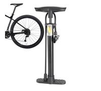 Pompe à Vélo Gonflage Air, Gonfleur de Cycle Portable Haute Pression 11 Bar / 160 PSI, Pompe à Pied Solide, pour VTT, vélos de Route, trottinettes, Camping, Voyage et activités de Plein air