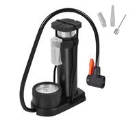 Pompe à vélo, gonfleur d'air de pneu, appareil portable au sol, design de jauge de pression antidérapante, fonction de remplissage rapide, accessoire d'équipement de sport, entraînement en plein air