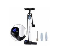 Pompe à vélo Noir Acier H6xl11xL46cm