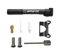 Pompe à vélo - Pompe à Pied de vélo de 23 cm | Gonfleur de pneus Manuel | Pompes à air manuelles, Outil de Cyclisme Compact | Support Multi-Buses, gonflage de Boule de Moto de véloo, Conception prête