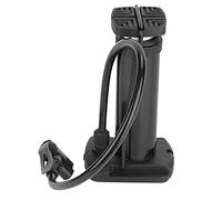 Pompe à Vélo, Pompe à Vélo, Pompe à Pneu de Vélo Portable, Longueur de Tuyau d'air de 17,7 Pouces, Mini Pompe à Pied de Vélo Portable en Alliage d'aluminium, Pompe de Gonflage