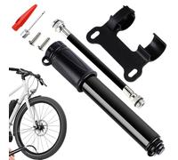Pompe À Vélo | Pompe Portative pour Pneus De Bicyclette,Outil Multifonction avec Tuyau, Équipement Sportif À Gonflage Rapide pour Usage Extérieur, Montagne, Route, Urbain, Randonnée, Trajet Et Voyage