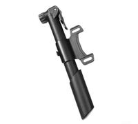 Pompe à vélo portable pour vélo de route et VTT, tige télescopique de 38 cm, pression maximale de 80 psi, design compact, léger 90 g, facile à installer avec support