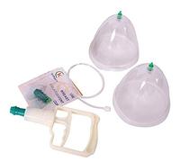 Pompe à ventouse pour femme - 2 tasses de massage sous vide - Ensemble de ventouses pour mamelon, corps, dos, allaitement