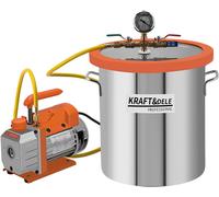 Pompe À Vide 200W Avec Chambre À Vide De 19L Kit De Pompe Sous Vide 1440T/min
