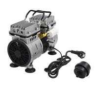 Pompe à vide 550 W - Pompe à vide silencieuse sans huile - 1400 tr/min - Avec coussinet de pied à ventouse - Silencieux - Pour compresseurs médicaux, outils pneumatiques, laboratoires