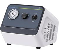 Pompe À Vide À Membrane sans Huile, Pompe À Vide De Laboratoire 15 L/Min avec Pression Positive/négative Réglable -0,09 Mpa pour Filtration, Dégazage Et Évaporateur Rotatif