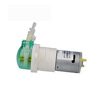 Pompe à vide AC, Pompe péristaltique 6V / 12V / 24V petite pompe à débit constant 12v DC Micro pompe à eau pompe à eau de circulation Mini pompe(S06,24v one Slowdown Gear)