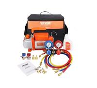 Pompe à Vide Climatisation Portable 100L/min 150W 1440tr/min Sac De Transport