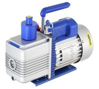 VEVOR Pompe à Vide Climatisation 10 CFM Pompe à Vide Frigoriste 1 HP Pompe à Vide à Palettes Rotative 283 L/min Vide Ultime 5 Pa Anti-Reflux HAVC Entretien Automobile Réfrigérateur Emballage sous Vide