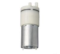 Pompe à vide compacte 370 à double tête pour inhalateurs d'oxygène et aération de petit aquarium 3-5 V ou 6-12 V entrée d'alimentation efficace (3-5 V)