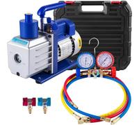 Pompe à vide, construction robuste, utilisation simple, jauge 48CFM 1-3HP